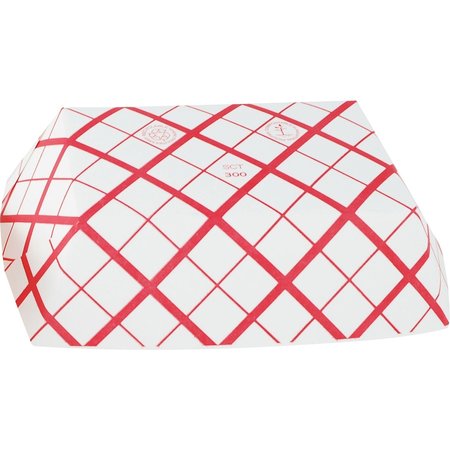 Sct Paper Food Baskets, 3lb, Red/White, PK500 SCH 0425
